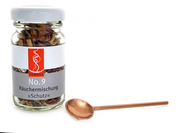 Räuchermischung No.9 “Schutz&quot; im Glas