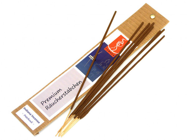 Indiana Incense "Patchouli" - handgemacht - Premium Räucherstäbchen