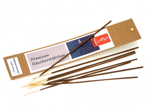 Indiana Incense &quot;Wild Flower&quot; - handgemacht - Premium Räucherstäbchen