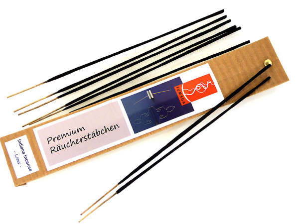 Indiana Incense "Lotus" - handgemacht - Premium Räucherstäbchen