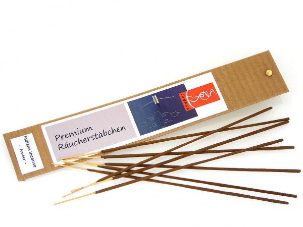 Indiana Incense &quot;Amber&quot; - handgemacht - Premium Räucherstäbchen