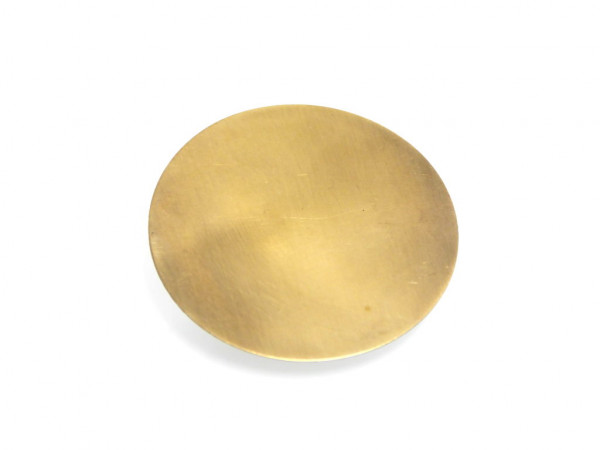 Räucherplättchen Ø 5,0 cm bronze - ungelocht