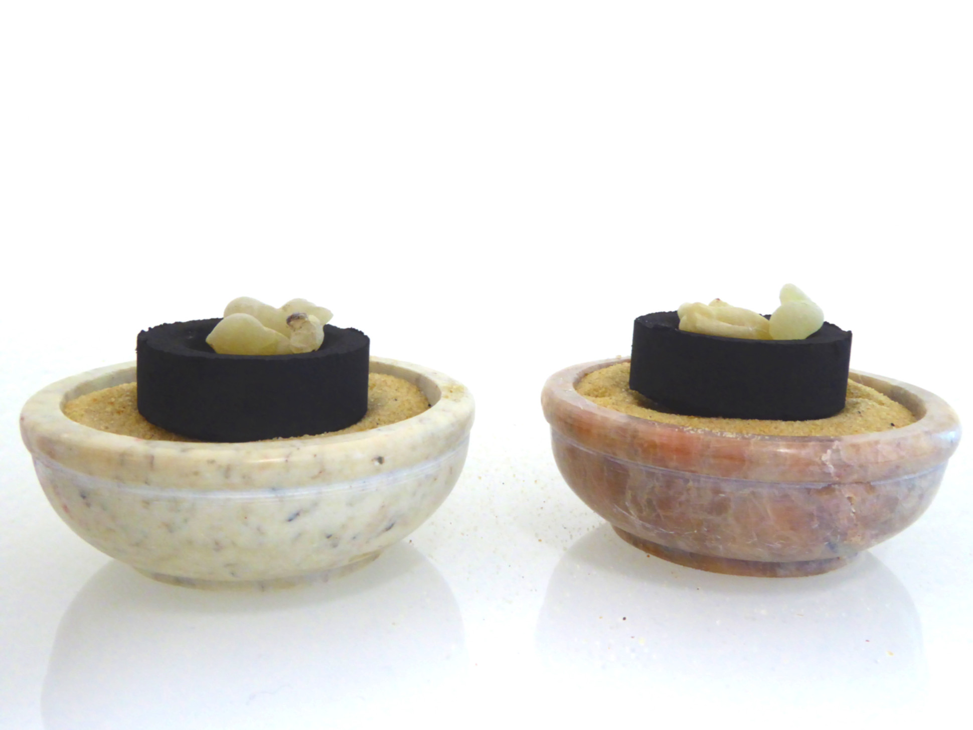 Starterset 8 – teilig mit Specksteinschale - Ø 6,5 cm