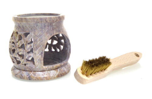 Räucherstövchen „Blume“ Ø 7,5 cm, H: 8,0 cm