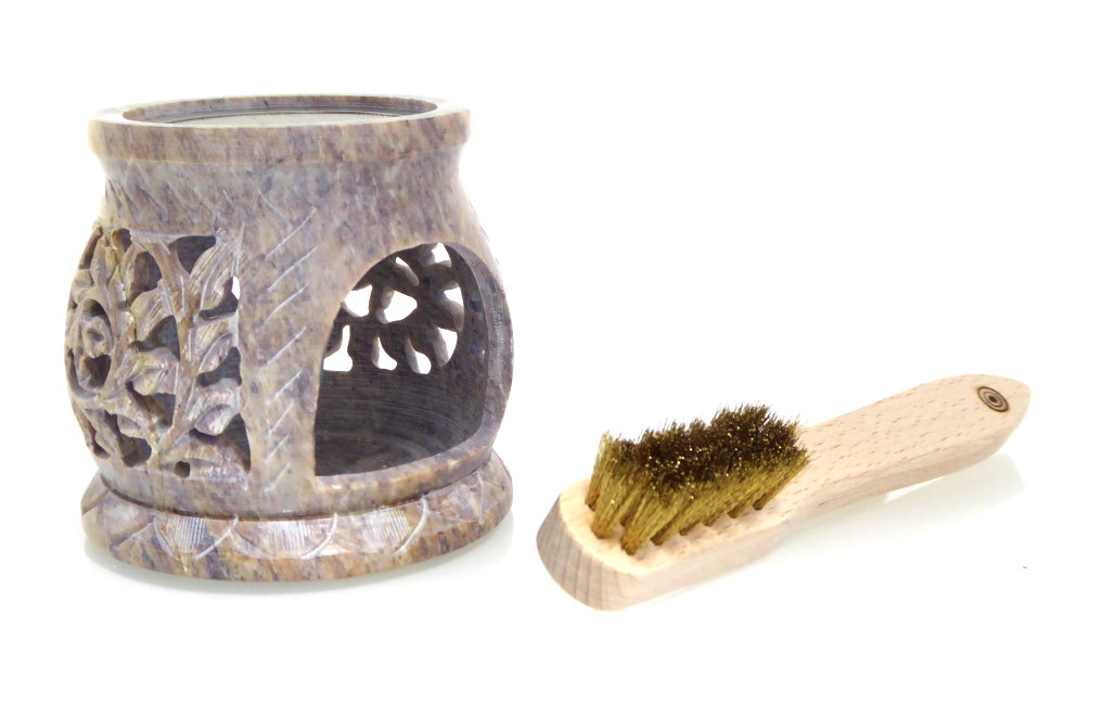 Räucherstövchen „Blume“ Ø 7,5 cm, H: 8,0 cm