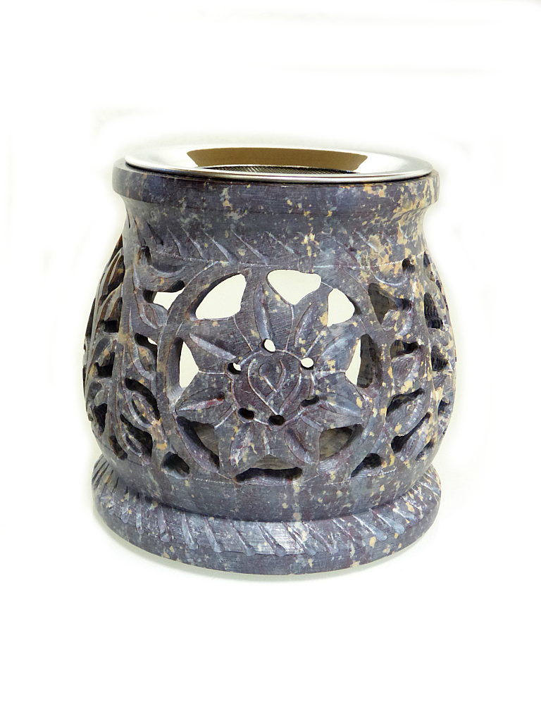 Räucherstövchen „Blume“ Ø 7,5 cm, H: 8,0 cm