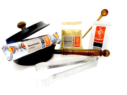 Räucherset »Rauhnacht« 30 g mit Räucherpfanne „Khan“, 6-teilig