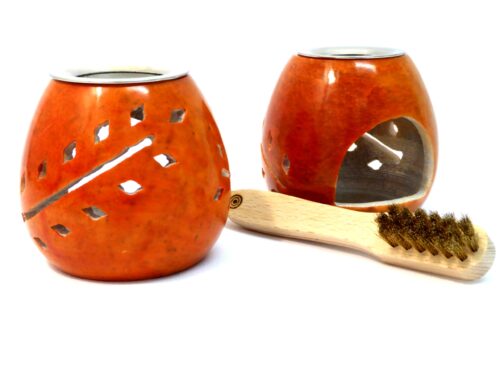 Räucherstövchen „Moreno“  Ø 5,5 cm, H: 8,5 cm aus Speckstein