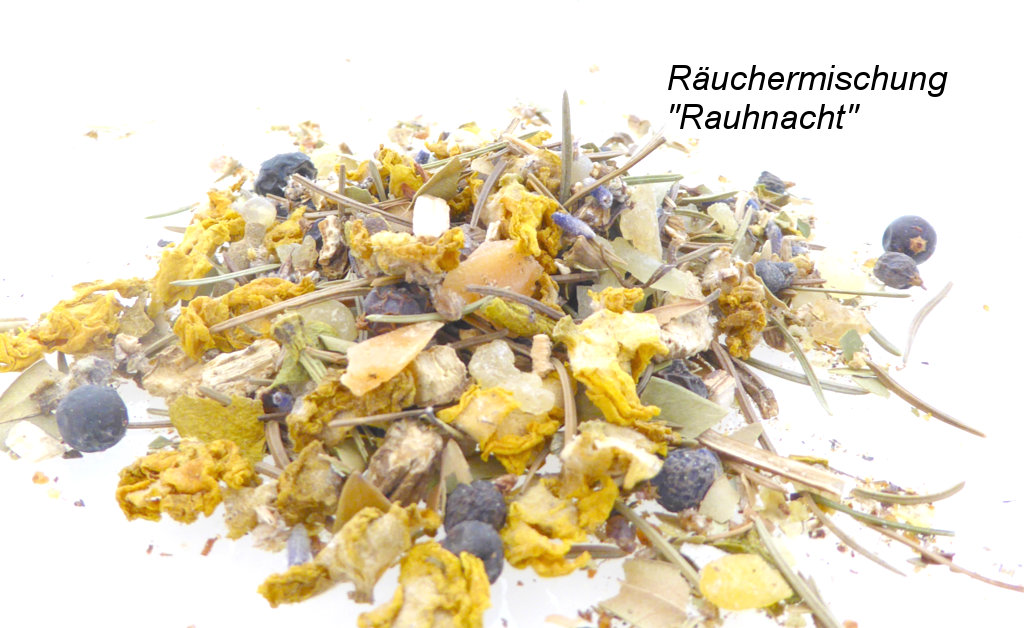 Räucherset „Rauhnacht“ 30 g mit Räucherpfanne „Uriel“
