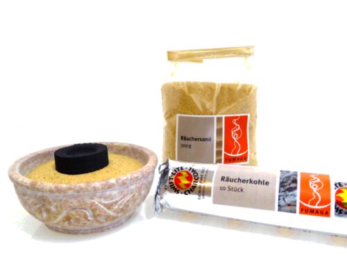 Räuchergefäß Speckstein "Gandari"  Ø 9,0 cm