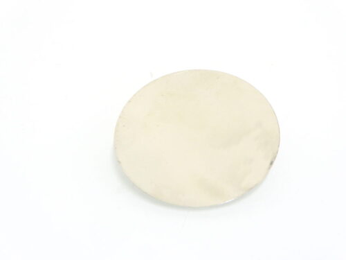 Räucherplättchen Ø 5,0 cm in Silber - ungelocht