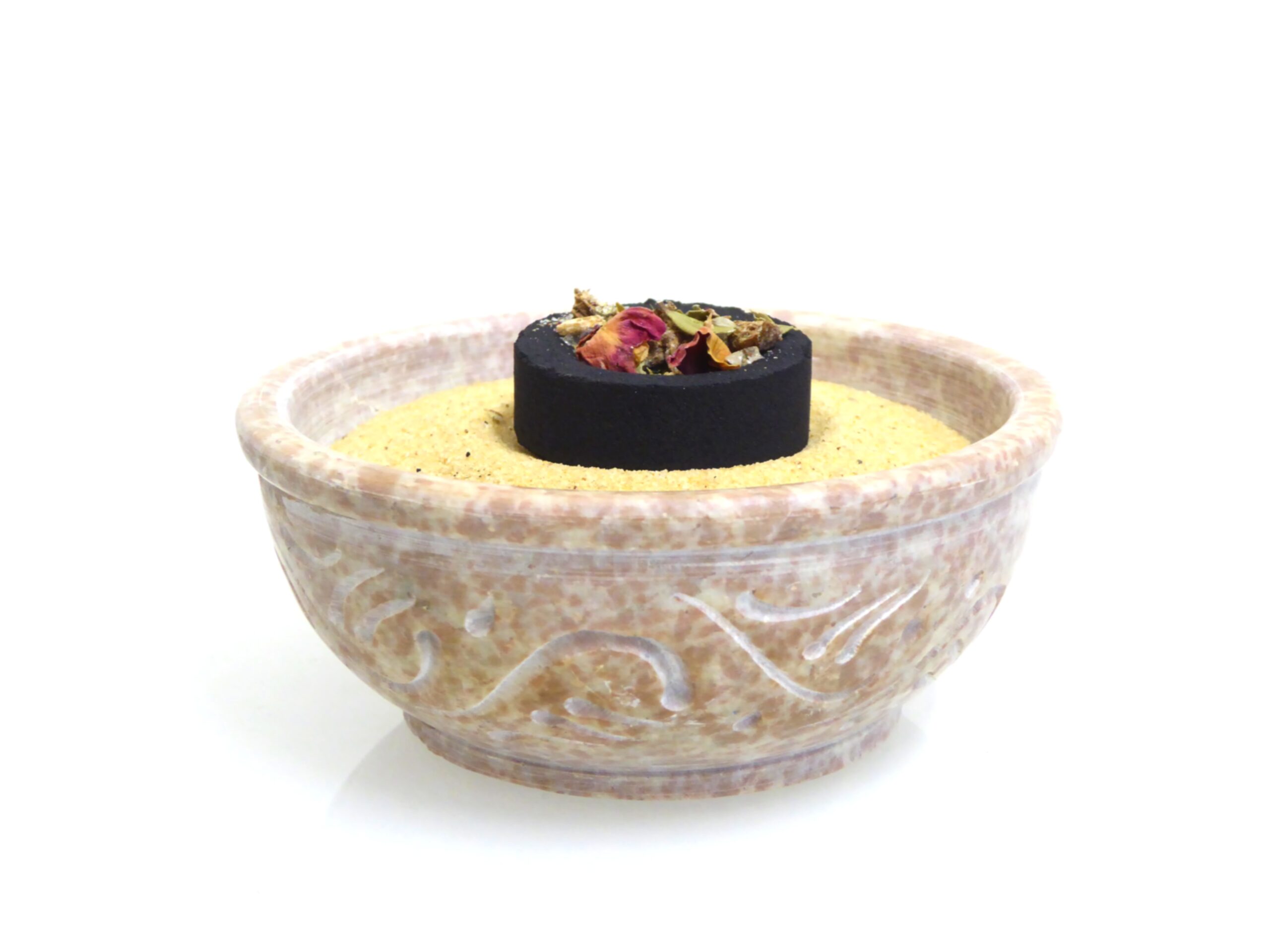 Starterset 8 – teilig mit Specksteinschale Ø 9,0 cm